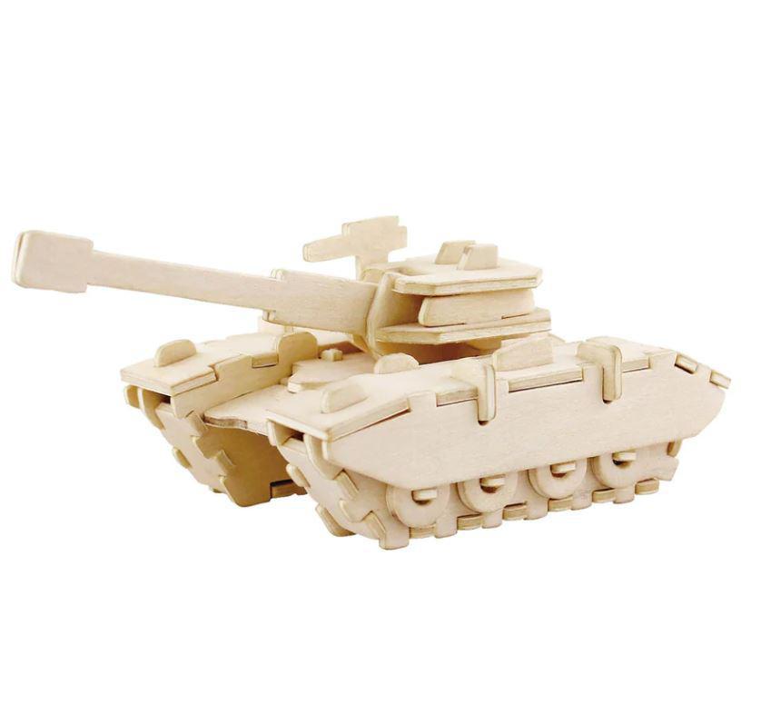 DIY 3D Wooden Puzzle: Tank DIY 3D Wooden Puzzle: Tank