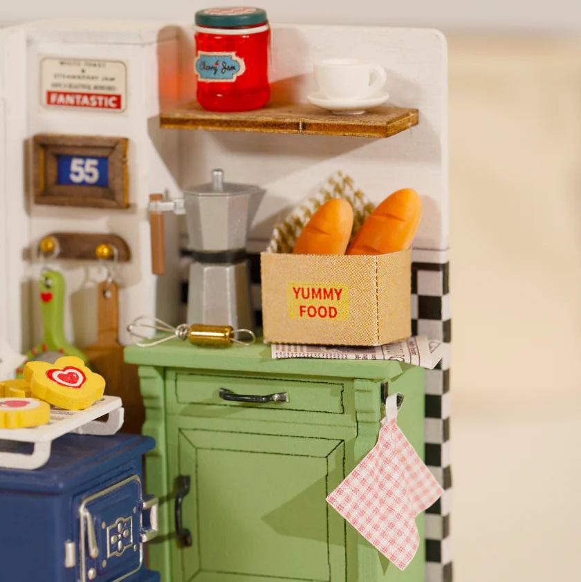 DIY Dollhouse Miniature Kit | Afternoon Baking Time