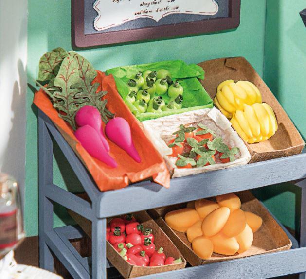 DIY Dollhouse Miniature Kit | Carl's Fruit Shop