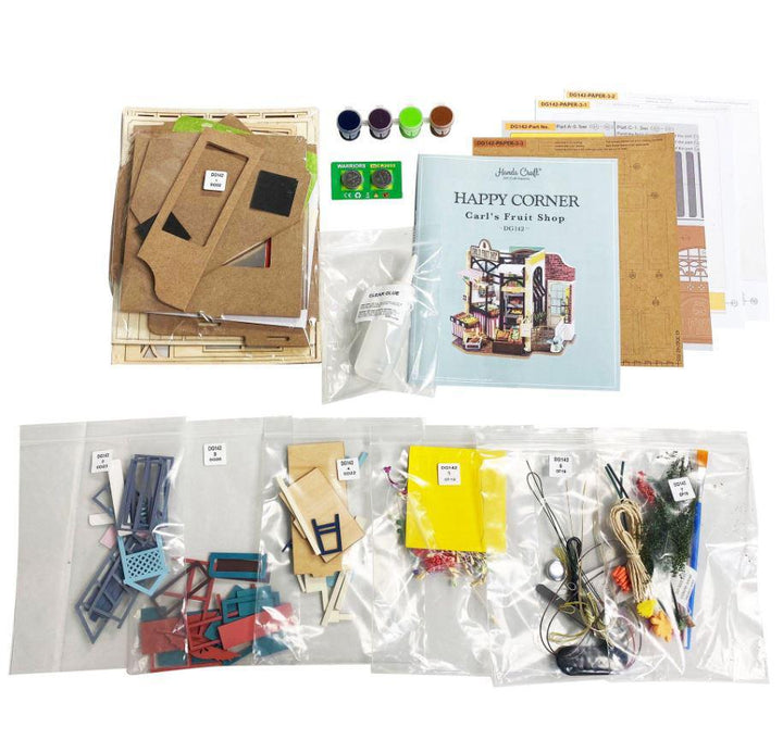 DIY Dollhouse Miniature Kit | Carl's Fruit Shop