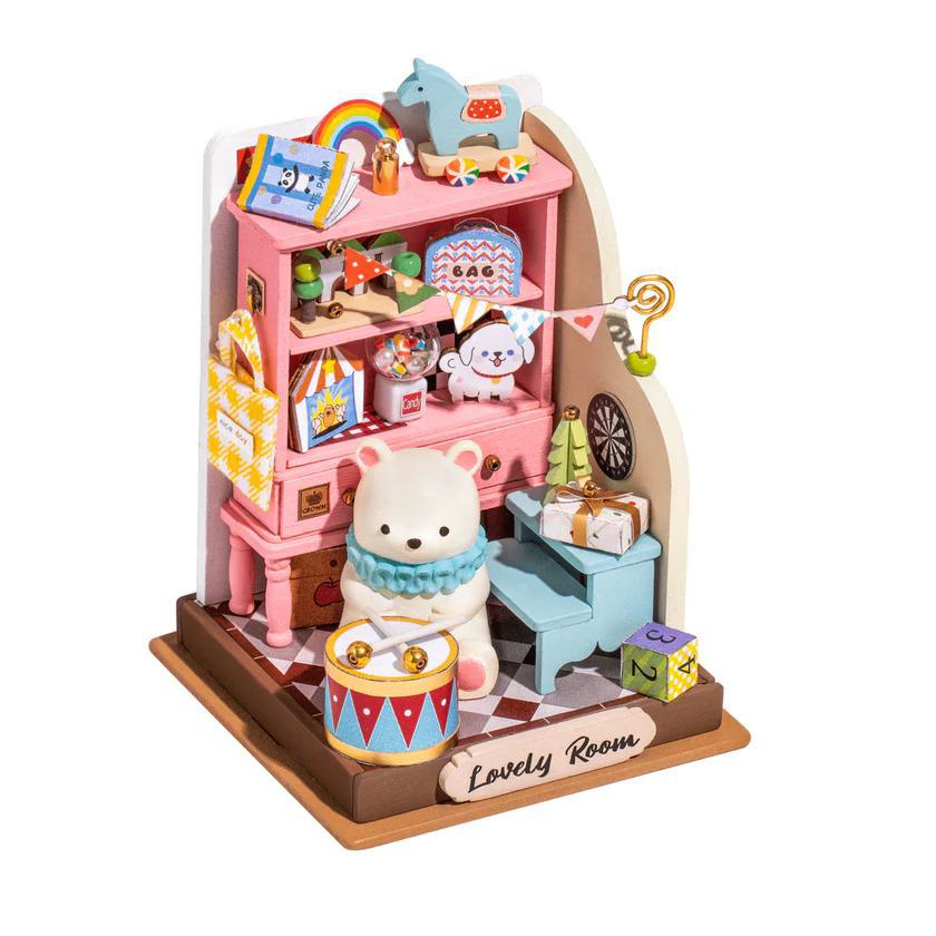 DIY Dollhouse Miniature Kit | Childhood Toys