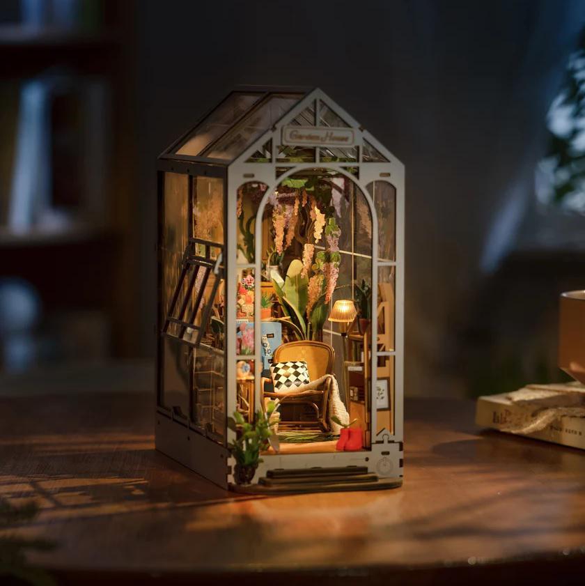 DIY Dollhouse Miniature Kit | Flower Garden House DIY Dollhouse Miniature Kit | Flower Garden House