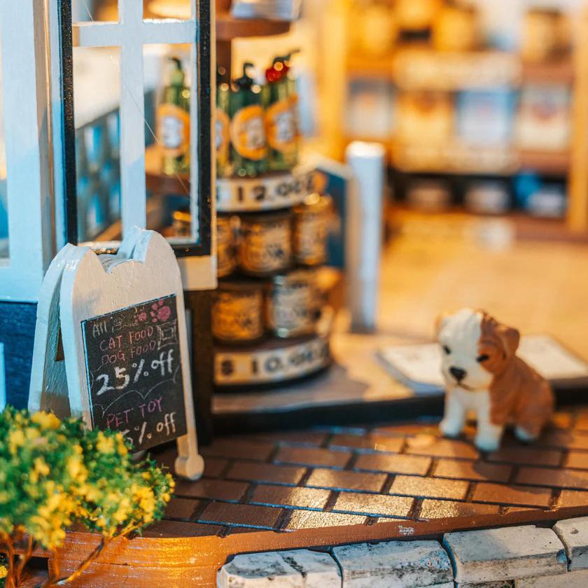 DIY Dollhouse Miniature Kit | Sam's Study
