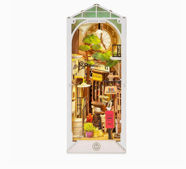 DIY Miniature Book Nook Kit | Sunshine Town DIY Miniature Book Nook Kit | Sunshine Town