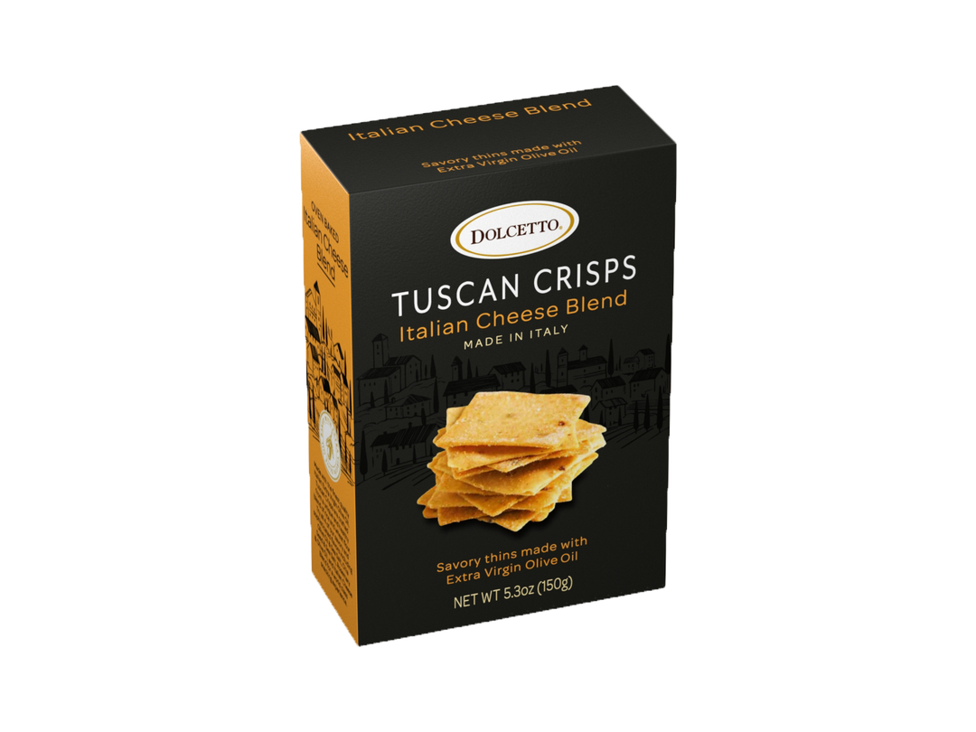 Dolcetto Tuscan Crisps | Italian Cheese Dolcetto Tuscan Crisps | Italian Cheese