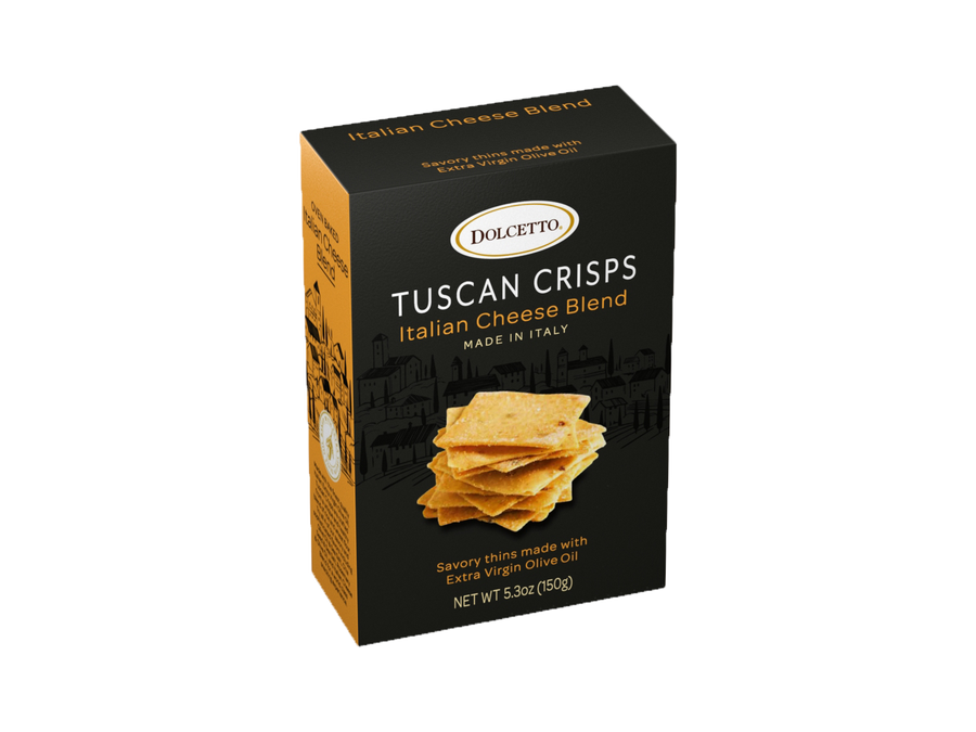 Dolcetto Tuscan Crisps | Italian Cheese Dolcetto Tuscan Crisps | Italian Cheese