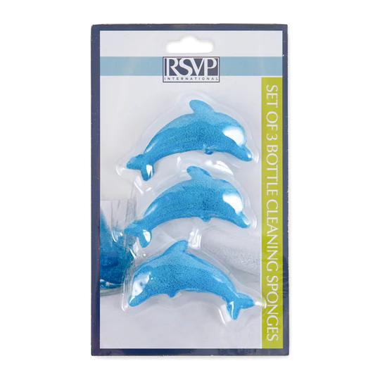 Dolphin Bottle Cleaning Sponge