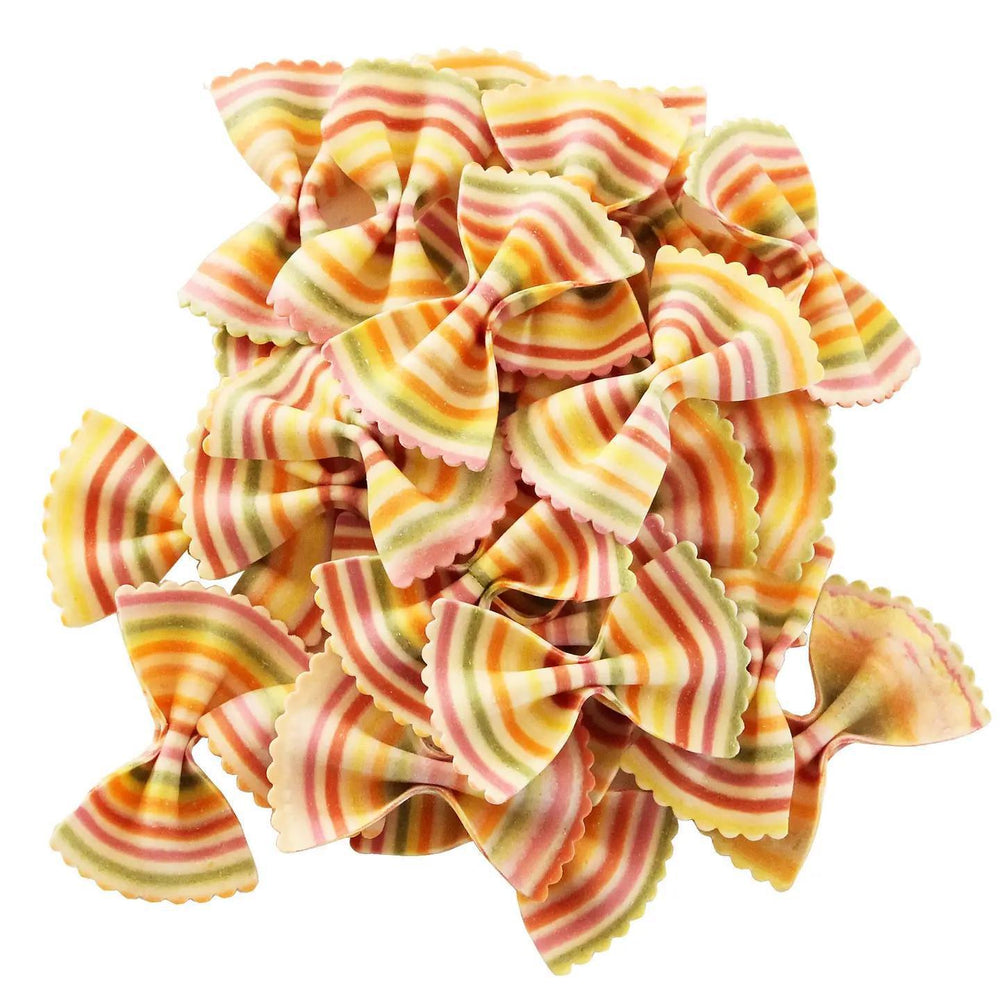Donne Del Grano Organic Rainbow Bowties Colored Pasta - 8.8oz Donne Del Grano Organic Rainbow Bowties Colored Pasta - 8.8oz
