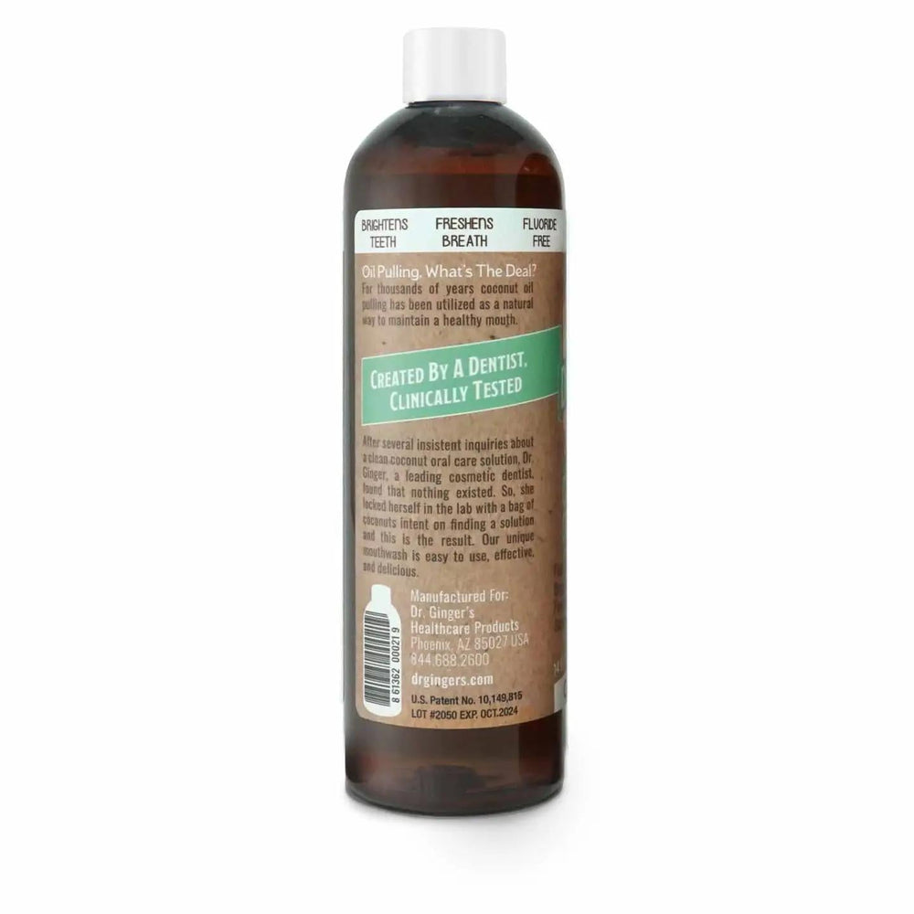 Dr Ginger's Coconut Oil Mouthwash Dr Ginger's Coconut Oil Mouthwash