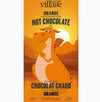 Gourmet Du Village Color changing Hot Chocolate Mix Packet Dragon Orange