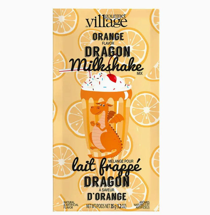 Gourmet Du Village Color changing Milk Shake Mix Dragon Orange