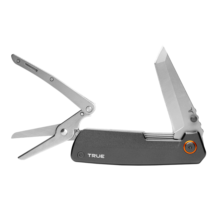 Dual Cutter Knife and Scissors Multi-tool The 2-in-1 Cutting Tool