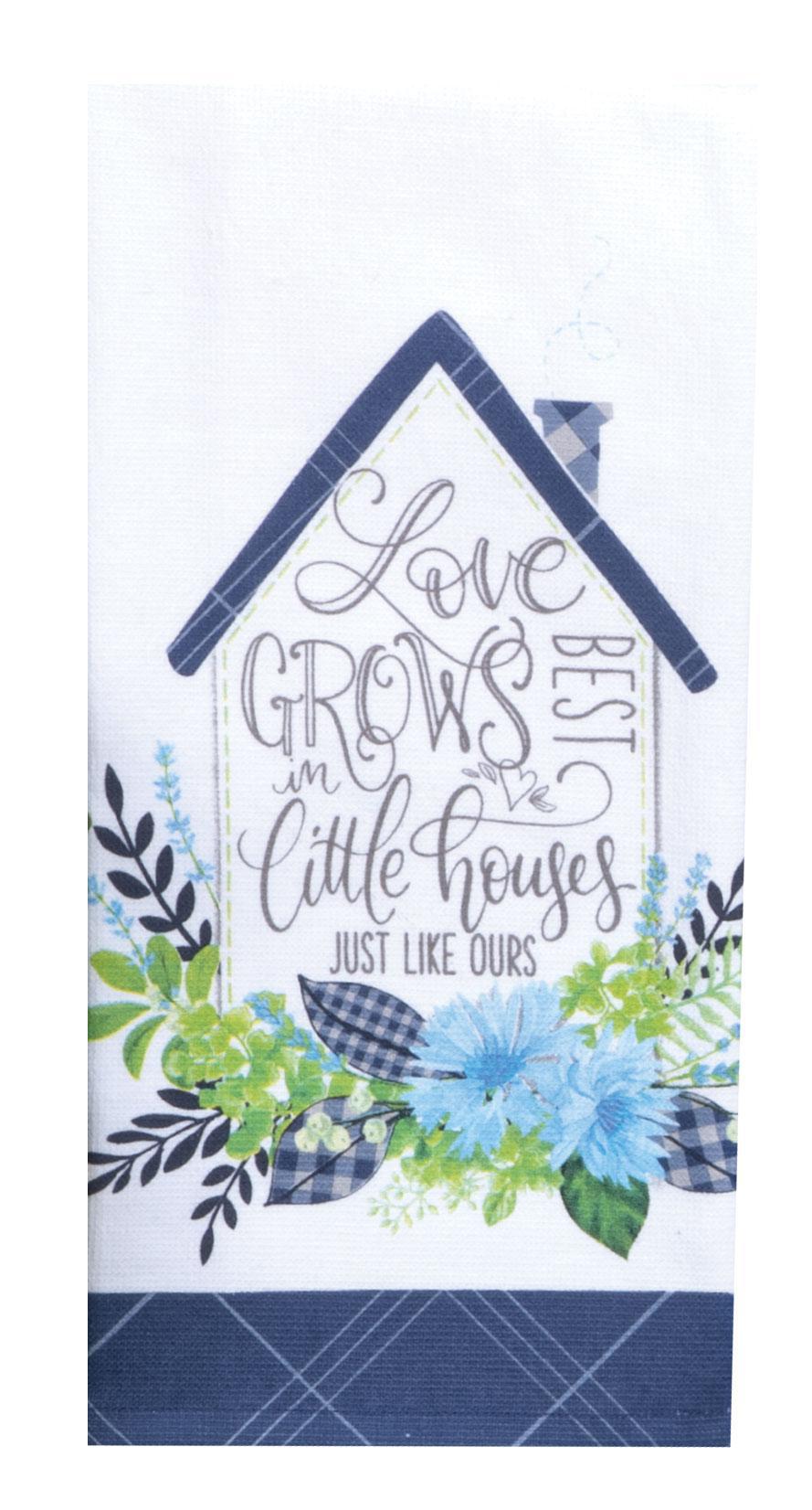 Dual Purpose Terry Towel | Love Grows Here