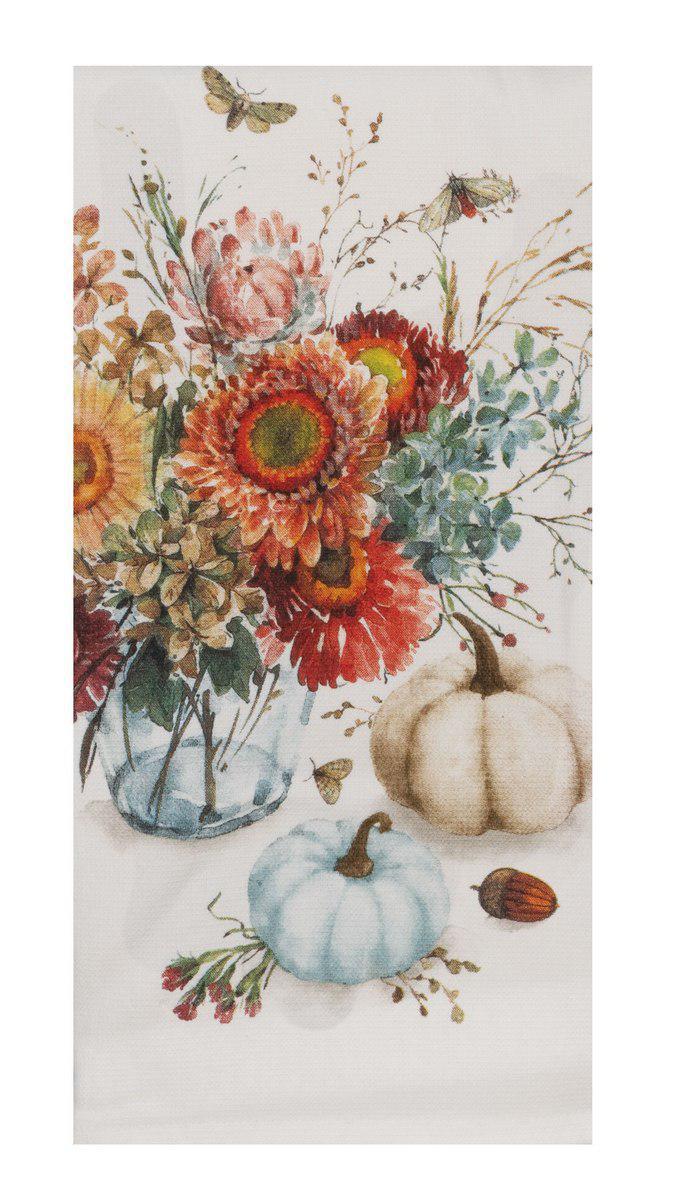 Dual Purpose Terry Towel | Nature's Splenor Floral Vase