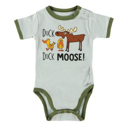 Duck Duck Moose Infant Creeper Onesie | Blue