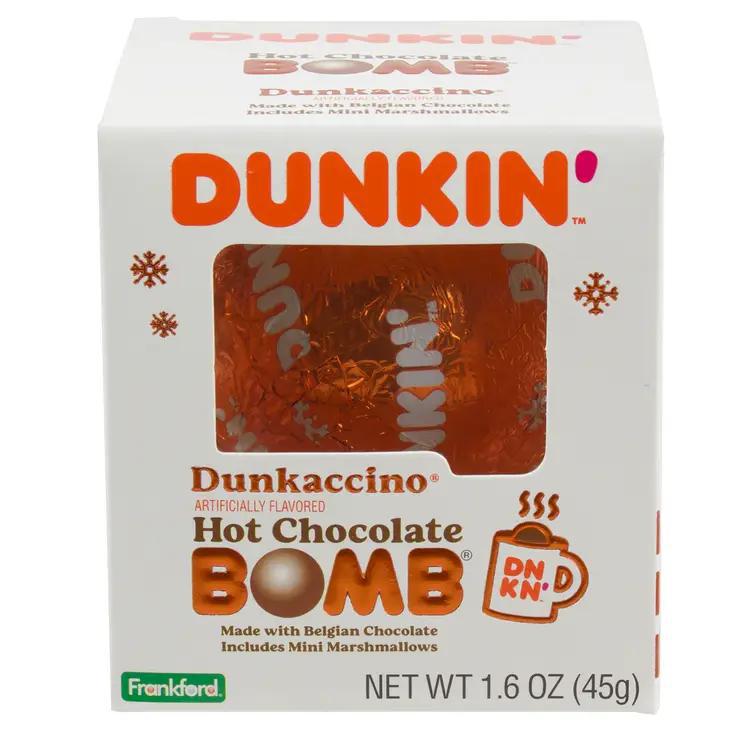 Dunkin' Dunkaccino Hot Chocolate Bomb