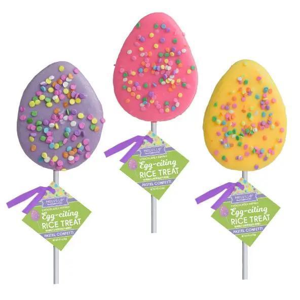 Lollipop Easter Egg Rice Treat Lollipop