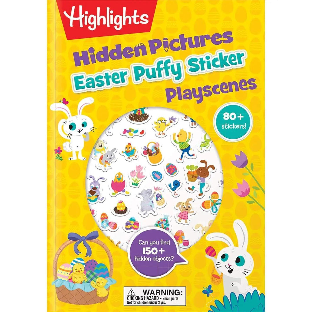 Highlights for Children Easter Hidden Pictures Puffy Sticker Playscenes Highlights for Children