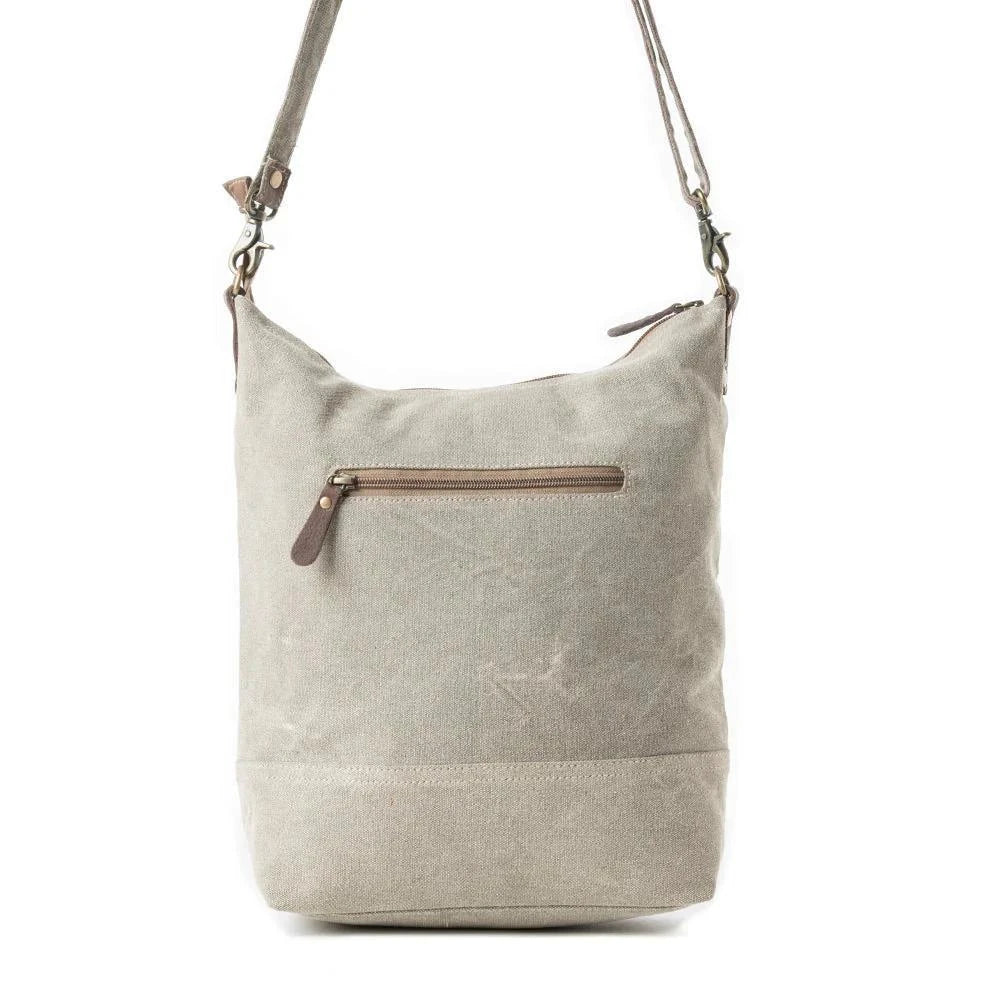 EcoFlora Western Shoulder Bag in Porcelain Bloom EcoFlora Western Shoulder Bag in Porcelain Bloom