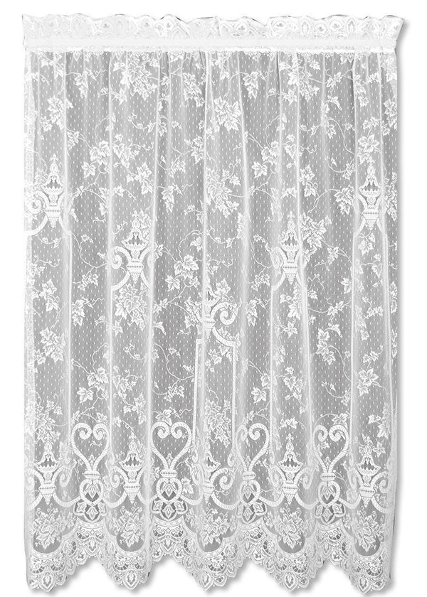 Heritage Lace Curtains | English Ivy Panel Ecru 60" x 63"