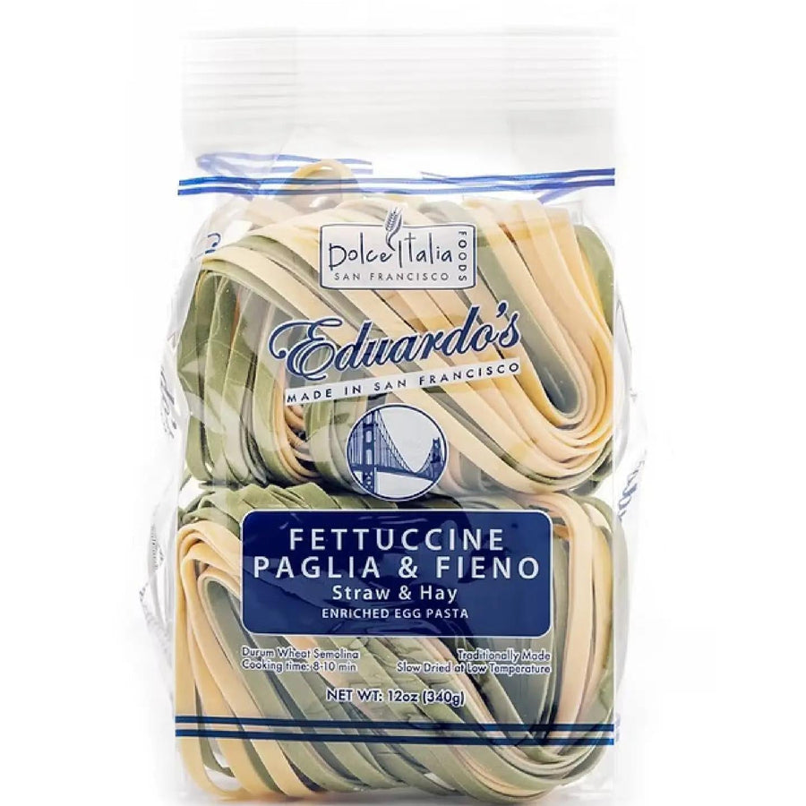 Eduardo's Pasta Fettuccine Paglia & Fieno Eduardo's Pasta Fettuccine Paglia & Fieno