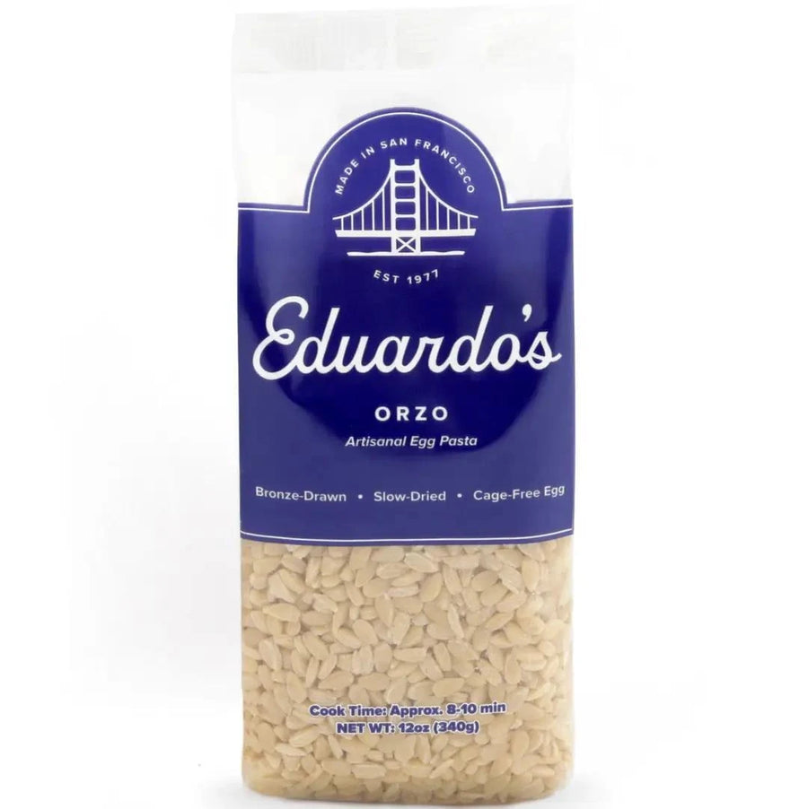 Eduardo's Pasta Orzo | Bronze-Drawn Pasta Eduardo's Pasta Orzo | Bronze-Drawn Pasta