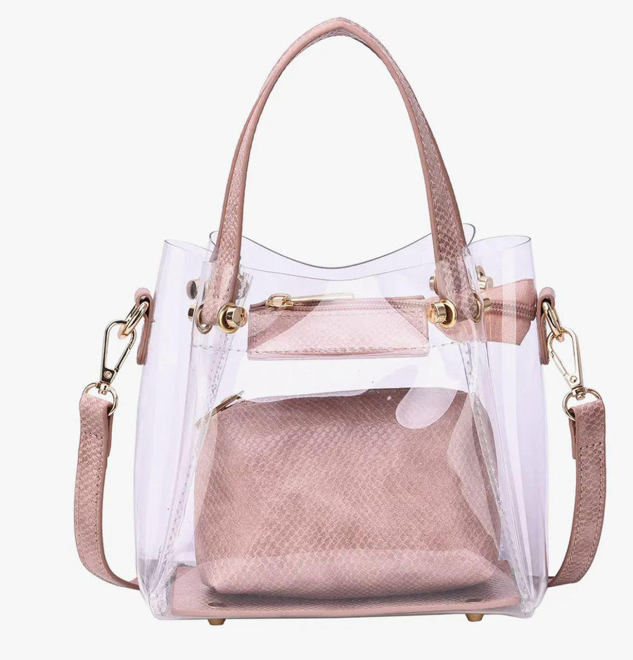 Elizabeth Transparent Mini Crossbody