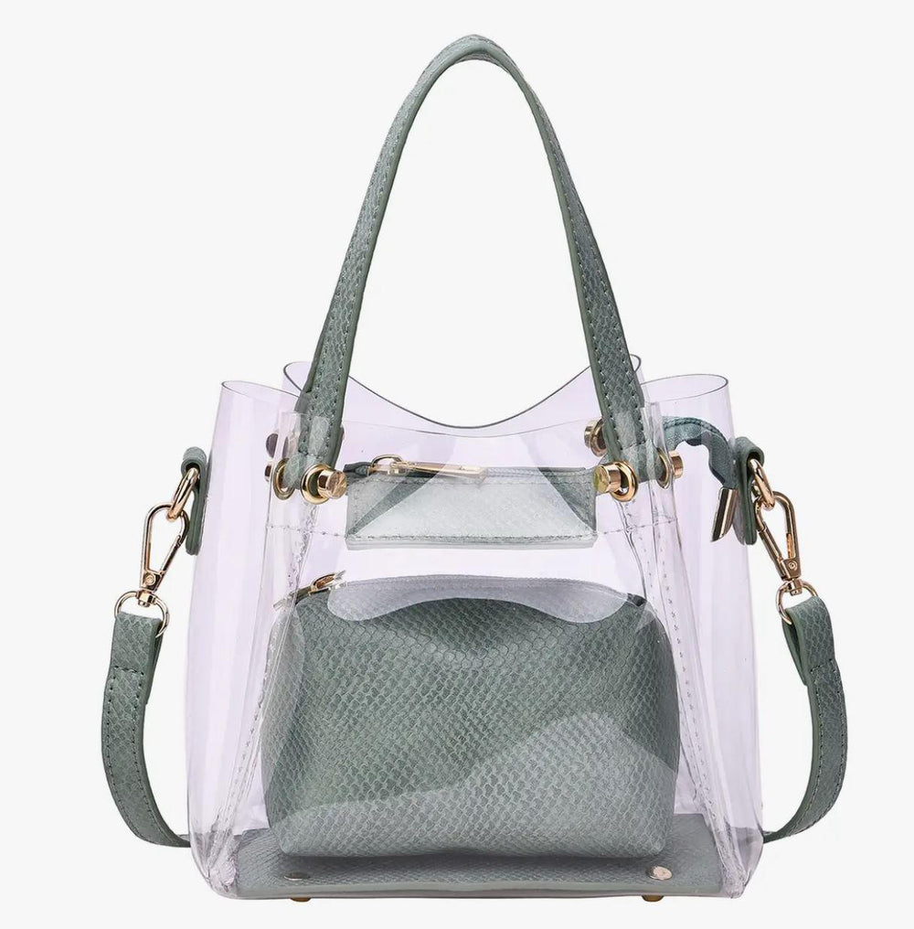 Elizabeth Transparent Mini Crossbody