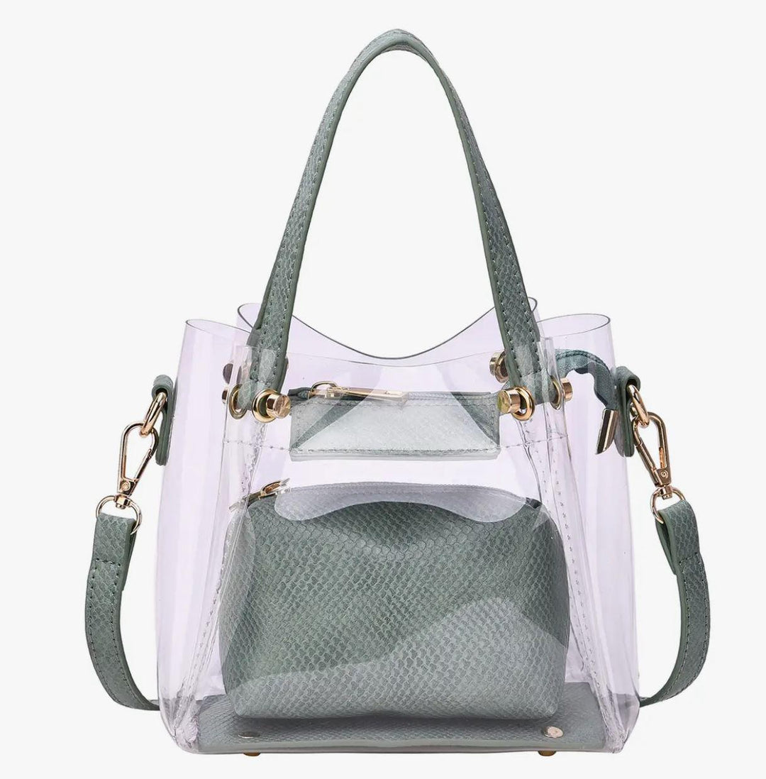 Elizabeth Transparent Mini Crossbody