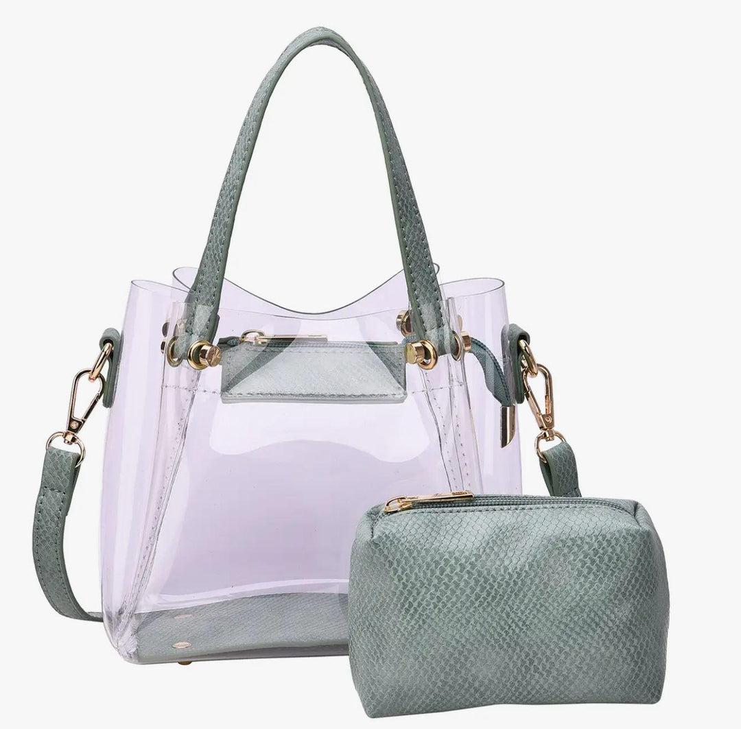 Elizabeth Transparent Mini Crossbody