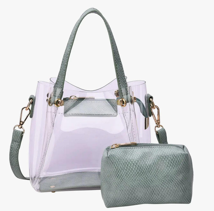 Elizabeth Transparent Mini Crossbody