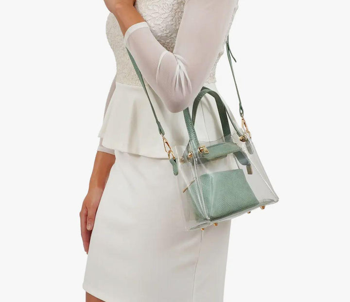 Elizabeth Transparent Mini Crossbody