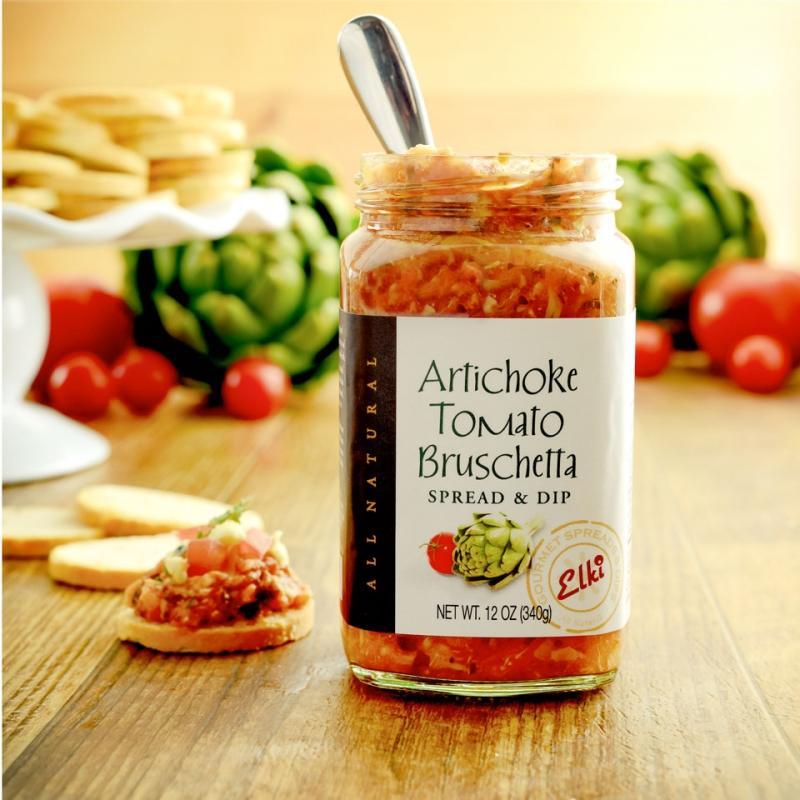 Elki Artichoke Tomato Bruschetta Spread & Dip Elki Artichoke Tomato Bruschetta Spread & Dip