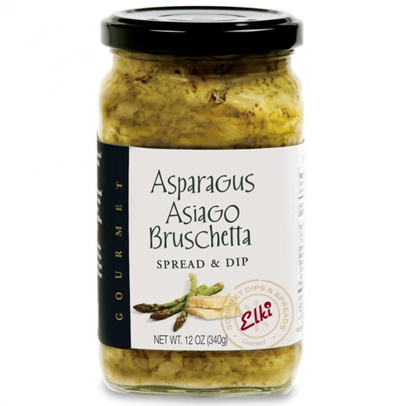 Elki Asparagus Asiago Bruschetta Spread & Dip Elki Asparagus Asiago Bruschetta Spread & Dip