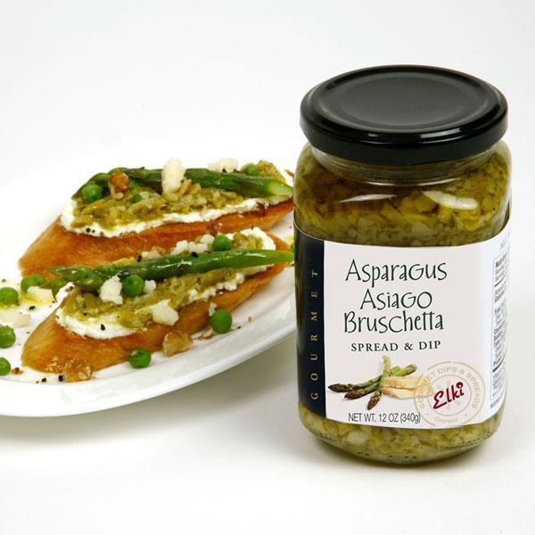 Elki Asparagus Asiago Bruschetta Spread & Dip Elki Asparagus Asiago Bruschetta Spread & Dip