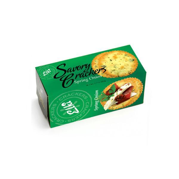 Elki Savory Crackers | Spring Onion Elki Savory Crackers | Spring Onion