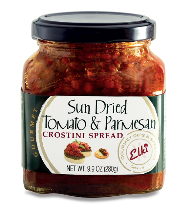 Elki Sundried Tomato & Parmesan Crostini Spread Elki Sundried Tomato & Parmesan Crostini Spread