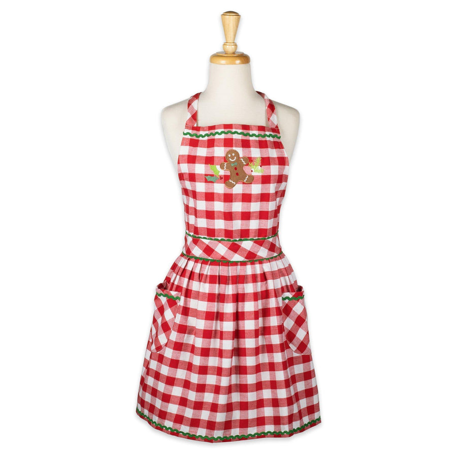 Embellished Gingerbread Apron Embellished Gingerbread Apron