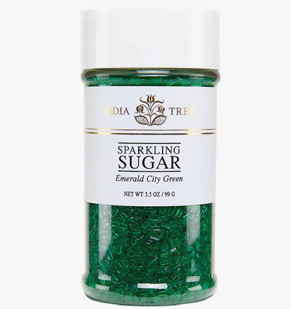 Sparkling Sugar Emerald City Green Sparkling Sugar