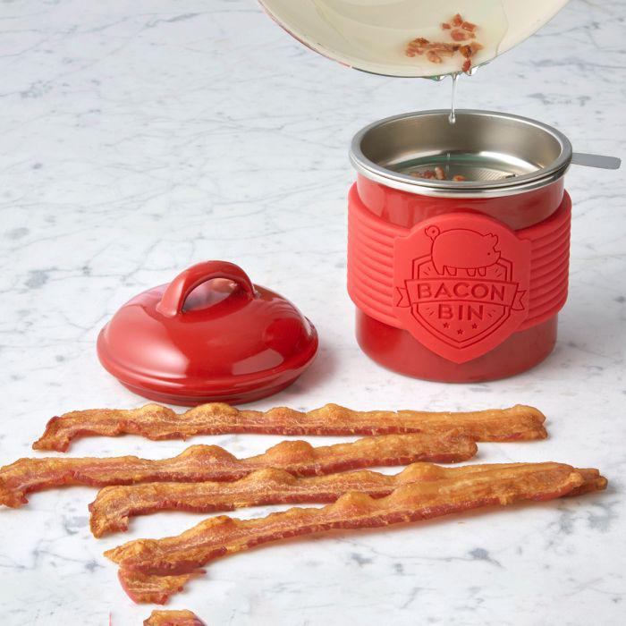 Enamelware Bacon Grease Bin