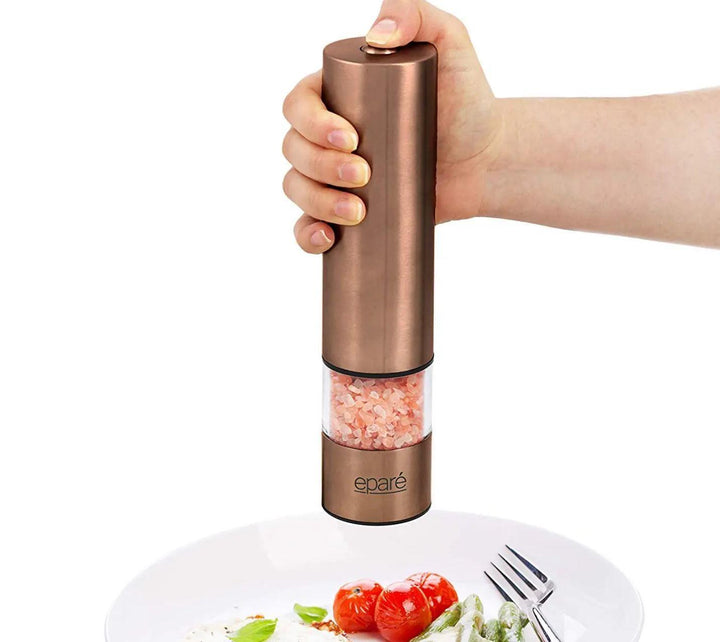 Eparé Copper Battery Operated Mill Spice Grinder Eparé Copper Battery Operated Mill Spice Grinder