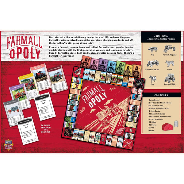 Farmall Opoly - Tractor Themed Board Game