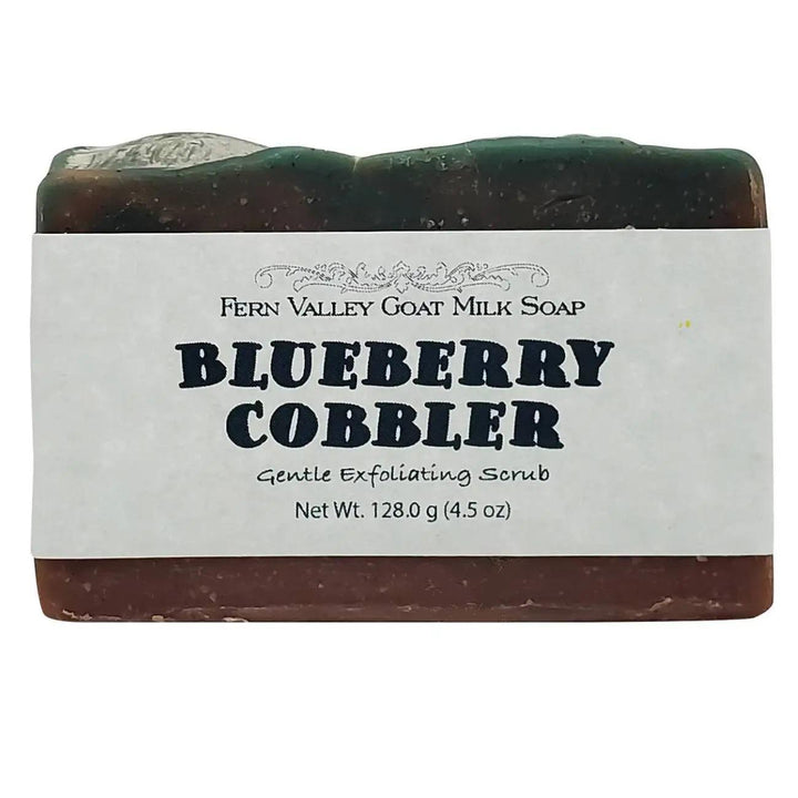 Fern Valley Goat Milk Exfoliating Soap | Blueberry Cobbler Fern Valley Goat Milk Exfoliating Soap | Blueberry Cobbler