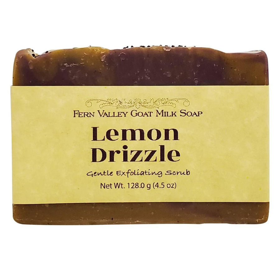 Fern Valley Goat Milk Exfoliating Soap | Lemon Drizzle Fern Valley Goat Milk Exfoliating Soap | Lemon Drizzle