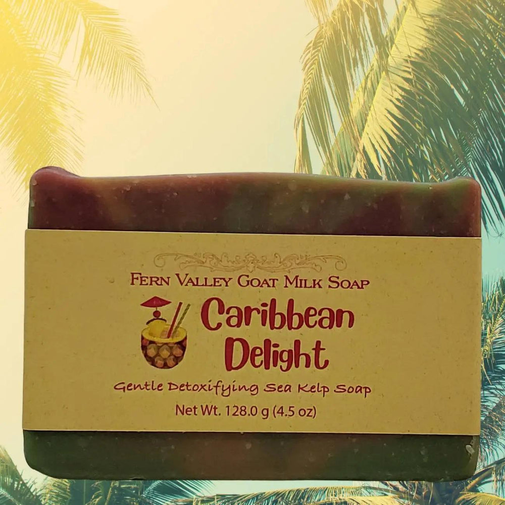Fern Valley Goat Milk Soap | Caribbean Delight Fern Valley Goat Milk Soap | Caribbean Delight