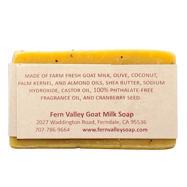 Fern Valley Goat Milk Soap | Cranberry Pomegranate Fern Valley Goat Milk Soap | Cranberry Pomegranate