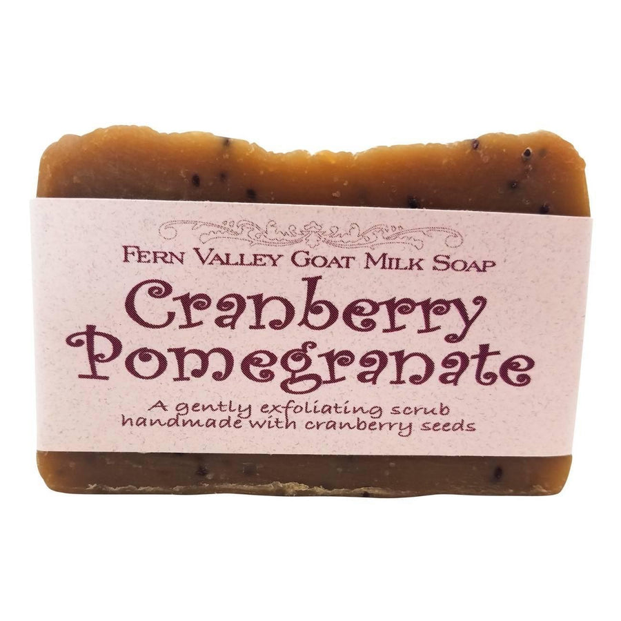 Fern Valley Goat Milk Soap | Cranberry Pomegranate Fern Valley Goat Milk Soap | Cranberry Pomegranate