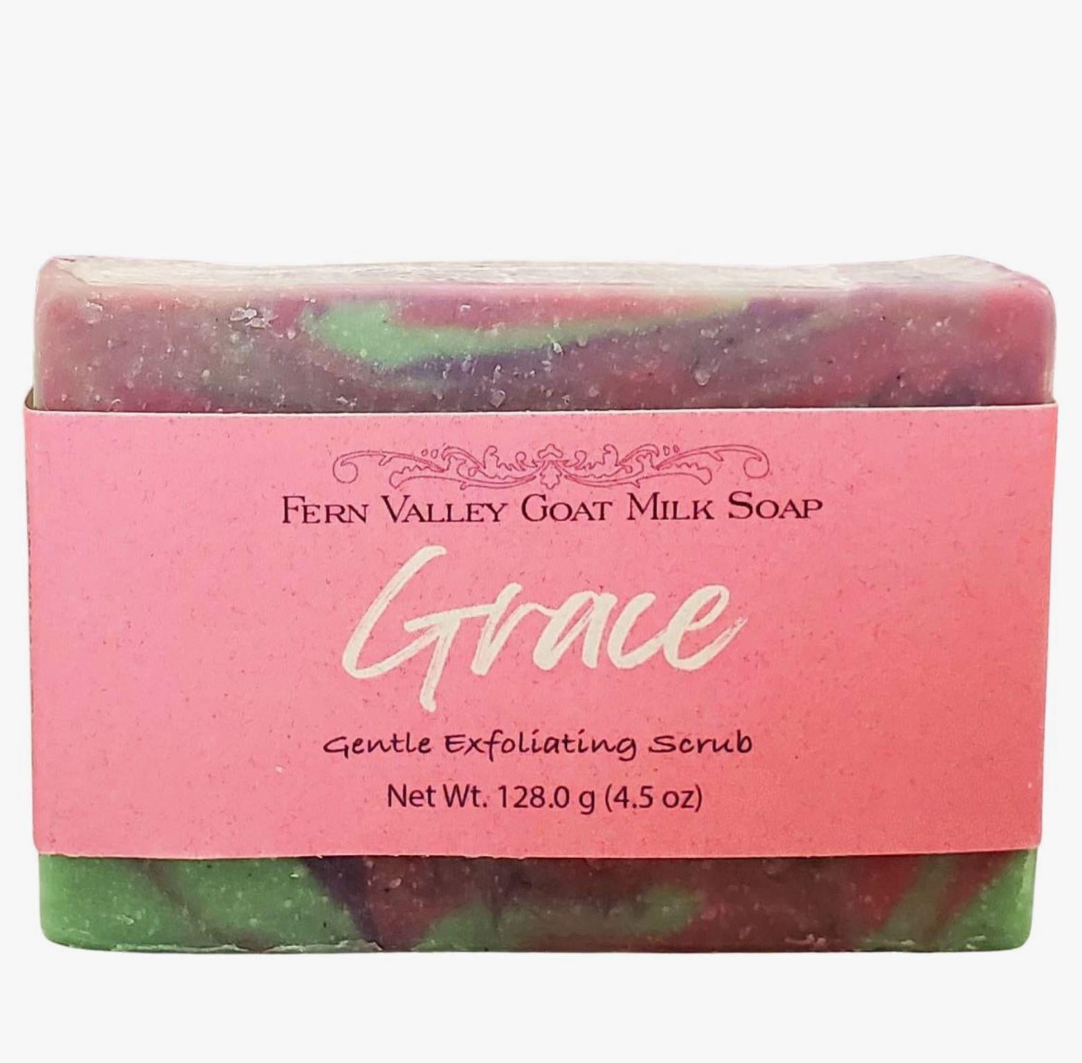Fern Valley Goat Milk Soap | Grace Amazing Fresh Floral