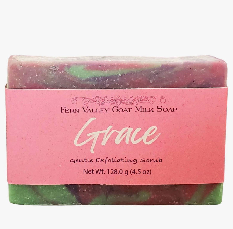 Fern Valley Goat Milk Soap | Grace Amazing Fresh Floral Fern Valley Goat Milk Soap | Grace Amazing Fresh Floral