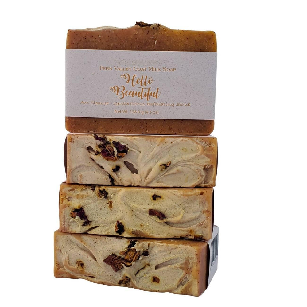Fern Valley Goat Milk Soap | Hello Beautiful AM Cleanse Fern Valley Goat Milk Soap | Hello Beautiful AM Cleanse
